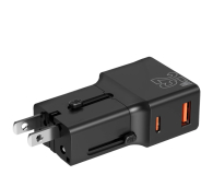 Mobile Origin Travel adapter 25W EU/US/UK/AU black - 1275920 - zdjęcie 2